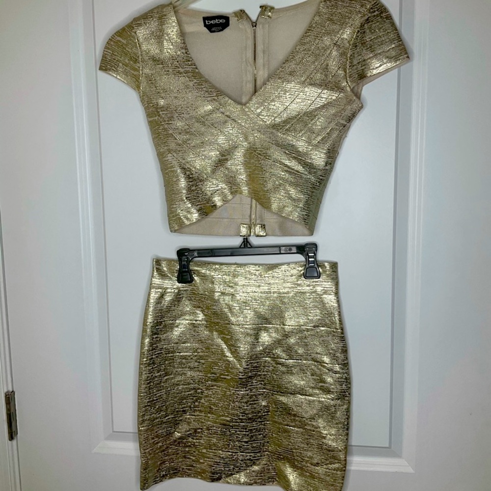 Be be 2 piece skirt set small